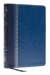 NRSVCE, Great Quotes Catholic Bible, Leathersoft, Blue, Comfort Print (Holy Bible) by Catholic Bible Press, 9780785251439