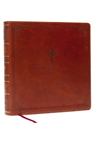 NABRE XL, Catholic Edition, Leathersoft, Brown, Comfort Print (Holy Bible) by Catholic Bible Press, 9780785290919