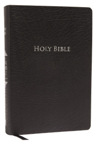 KJV Study Bible, Large Print, Bonded Leather, Black, Red Letter (Second Edition) by Thomas Nelson, 9781401679569