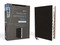 NIV, Thinline Reference Bible (Deep Study at a Portable Size), Large Print, Bonded Leather, Black, Red Letter, Thumb Indexed, Comfort Print by Zondervan, 9780310462651