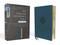 NIV, Thinline Reference Bible (Deep Study at a Portable Size), Large Print, Leathersoft, Teal, Red Letter, Comfort Print by Zondervan, 9780310462736