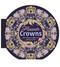 Flower Crowns Coloring Book (Round Pages of Botanical Beauty to Color) by Editors of Chartwell Books, 9780785850960