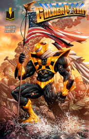 The Mighty Golden Patriot by YellowFlash, John Dillard, The Invisible Art Studio, 9781965590553