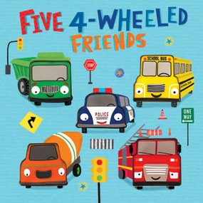 Five 4-Wheeled Friends by Little Hippo Books, Clare Fennel, 9781955044028
