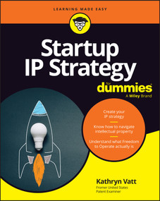 Startup IP Strategy For Dummies by Kathryn Vatt, 9781394460854