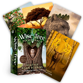 Wise Tree Pocket Oracle (A 44-Card Deck and Guidebook) by Heather Roan Robbins, 9781401994334