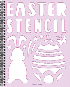 Easter Stencil Book by Wonder House Books, 9789358563528