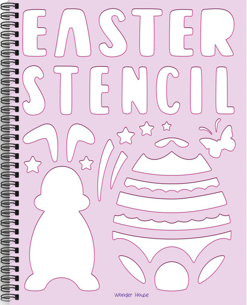 Easter Stencil Book by Wonder House Books, 9789358563528
