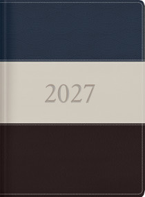 2027 Agenda Ejecutiva - Tesoros de Sabiduría - Tricolor azul oscuro (Agenda ejecutivo con pensamientos motivadores) (Spanish Edition) by Nicole Antonia, 9781632641557