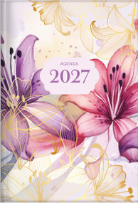 The Treasure of Wisdom - 2027 Daily Agenda - Lilies & gold by Nicole Antonia, 9781632642912