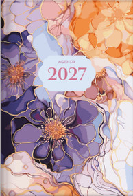 The Treasure of Wisdom - 2027 Daily Agenda - Marble & gold flowers by Nicole Antonia, 9781632643001