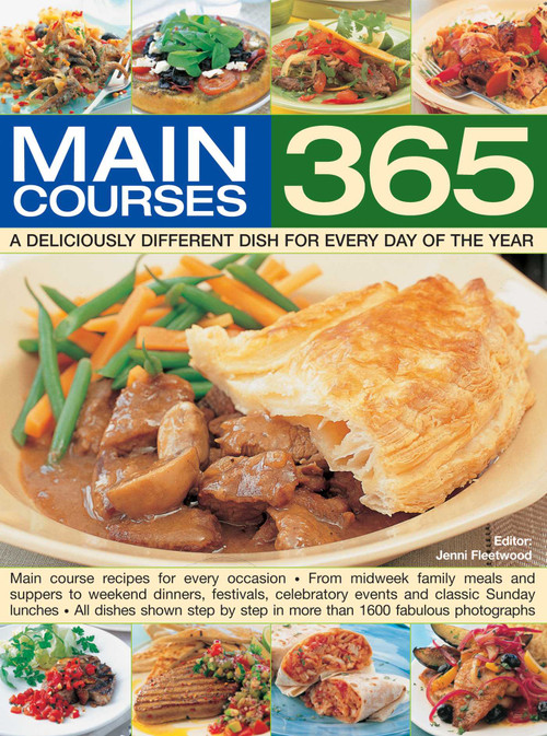 365 Main Courses by Jenni Fleetwood, 9781844772414