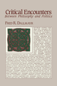 Critical Encounters (Between Philosophy and Politics) by Fred Dallmayr, 9780268007744