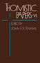 Thomistic Papers VI by John F.X. Knasas, 9780268018870