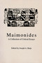 Maimonides (A Collection of Critical Essays) by Joseph A. Buijs, 9780268013684