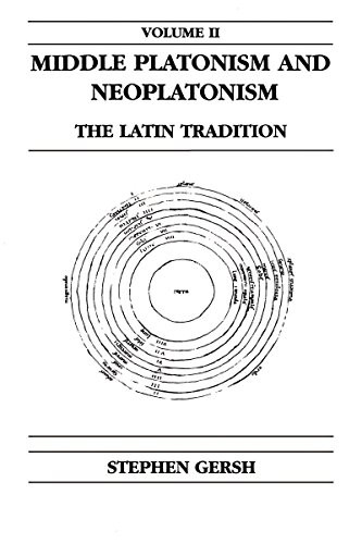 Middle Platonism and Neoplatonism, Volume 2 (The Latin Tradition) by Stephen Gersh, 9780268014391