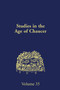 Studies in the Age of Chaucer (Volume 35) by David Matthews, 9780933784383