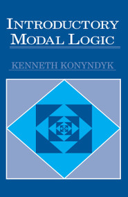 Introductory Modal Logic by Kenneth J. Konyndyk Jr., 9780268011598