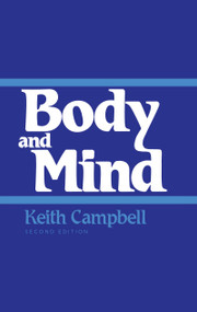 Body and Mind (Second Edition) by Keith Campbell, 9780268006730