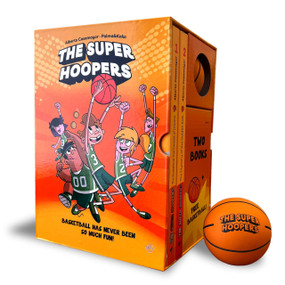 The Super Hoopers Book Set: 2 books + basketball ball by Alberto Casamayor, Pepe Palma, Josep "Kako" Carrasco, 9788419898937