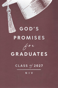God's Promises for Graduates: Class of 2027 - Burgundy NIV (New International Version) by Jack Countryman, 9781400259700