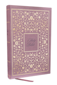 NKJV, Personal Size Thinline Bible with Cross References, Pink Leathersoft, Comfort Print, Red Letter by Thomas Nelson, 9781400360161