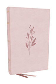 NKJV, End-of-Verse Reference Bible, Personal Size Large Print, Pink Leathersoft, Red Letter, Comfort Print (Holy Bible, New King James Version) by Thomas Nelson, 9781400361717