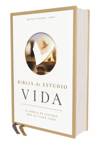 RVR60, Biblia de estudio Vida, Tapa dura, Interior a color, Comfort Print (Spanish Edition) by RVR 1960- Reina Valera 1960, Vida, 9780829775129