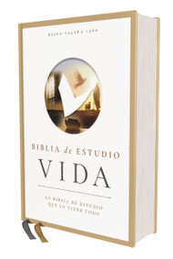 RVR60, Biblia de estudio Vida, Leathersoft, Café, Interior a color, Comfort Print (Spanish Edition) by RVR 1960- Reina Valera 1960, 9780829775136