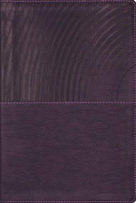 NKJV, Clear Focus Bible, Leathersoft, Purple (Read more of the Bible with better focus) by Zondervan, 9780310469872