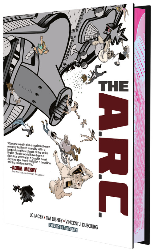 The A.R.C.: A Virus That Kills When You Lie ( Rune Edition) (A Satirical Sci-Fi Graphic Novel) by Tim Disney, JC Lacek, 9781962594257