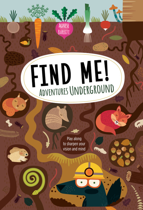 Find Me! Adventures Underground (Play Along to Sharpen Your Vision and Mind) by Agnese Baruzzi, 9781641241168