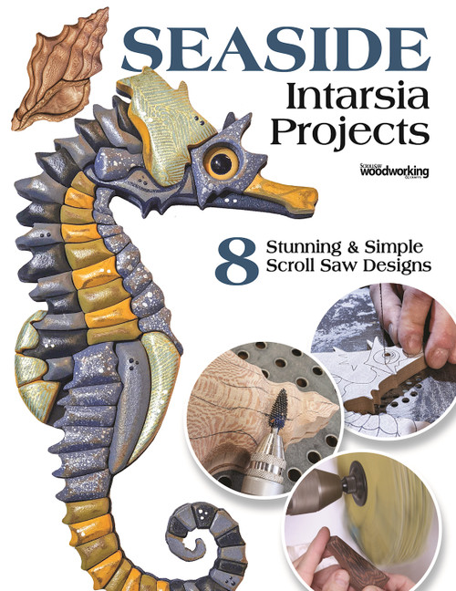 Seaside Intarsia Projects (8 Stunning & Simple Scroll Saw Designs) by Judy Gale Roberts, Kathy Wise, Janette Square, Editors of Scroll Saw Woodworking & Crafts, Brad Eklund, Hazel Eklund, 9781497103320