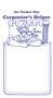 The Pocket Size Carpenter's Helper by R. F. Bailey, P A Messinger, W C Lammey, Walter E Burton, 9781933502199