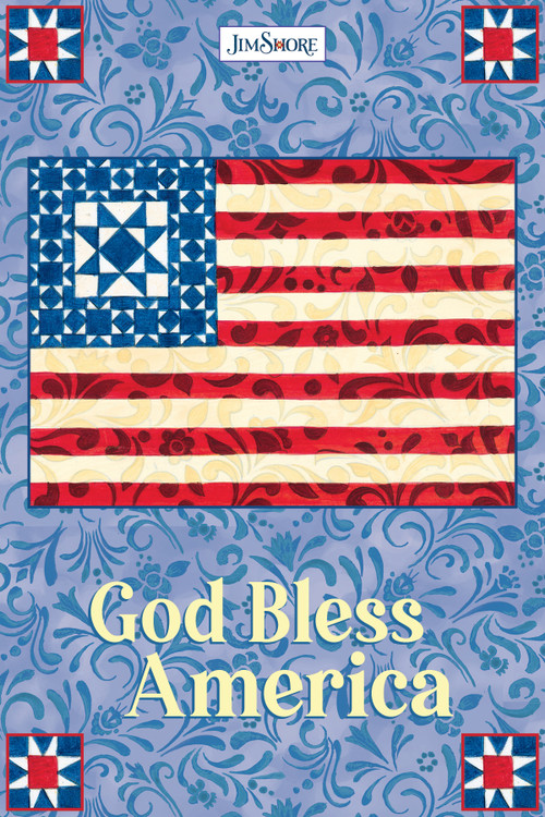 God Bless America Mini Notebook by Jim Shore, 9781641781565
