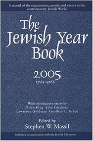 Jewish Year Book 2005 by Stephen W. Massil, 9780853036081