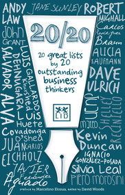 20/20 (20 Great Lists by 20 Outstanding Business Thinkers) by David Woods, 9781907794636