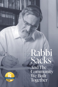 Rabbi Sacks and the Community We Built Together by United Synagogue, 9781909004160