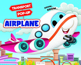 Pop-up Transport: Airplane by Wonder House Books, 9789354403903