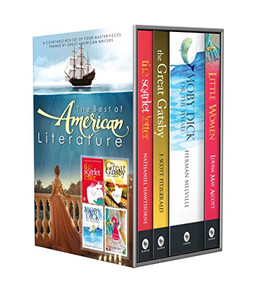 The Best of American Literature (Box Set of 4 Books) by F. Scott Fitzgerald, Herman Melville, Nathaniel Hawthorne, Louisa May Alcott, 9789354405761