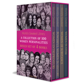 World's Greatest Library- A Collection of 100 Women Personalities (Boxed Set of 4 books) by Wonder House Books, 9789358569308