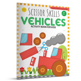 Scissor Skills: Vehicles (Activity Book for Kids) by Wonder House Books, 9789362141316