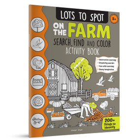 Lots to Spot On The Farm: Search, Find and Color Activity Book by Wonder House Books, 9789362141989
