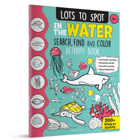 Lots to Spot In The Water: Search, Find and Color Activity Book by Wonder House Books, 9789362145383