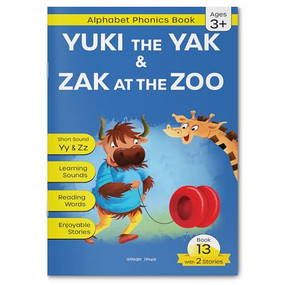 Phonics Book 13 : Yuki the Yak & Zak at the Zoo by Wonder House Books, 9789370890435