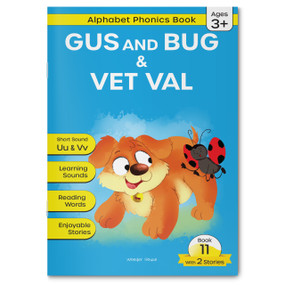 Phonics Book 11 : Gus and Bug & Vet Val by Wonder House Books, 9789370894303