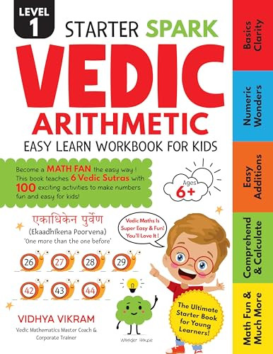 Starter Spark - Vedic Arithmetic: Easy Learn Workbook For Kids by Vidhya Vikram, 9789370898134