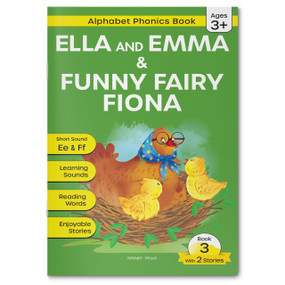 Phonics Book 3 : Ella and Emma & Funny Fairy Fiona by Wonder House Books, 9789370898707