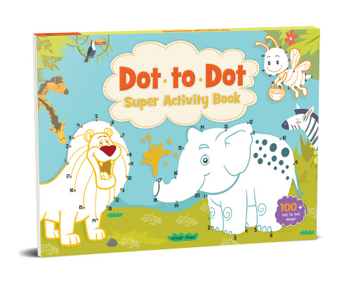 Dot to Dot Super Activity Book (Activity Book for children) by Wonder House Books, 9789388144865