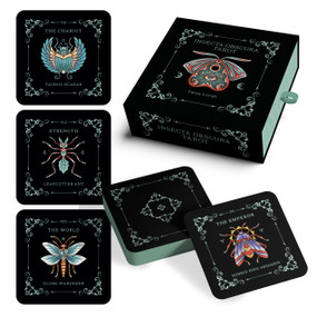 Insecta Obscura Tarot ((Tarot Box Set with 78 Cards and Guide Book)) by Faina Lorah, 9780764372896